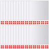 vidaXL Speilfliser 24 stk kvadrat glass