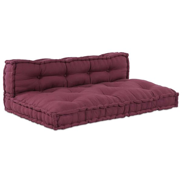 vidaXL Palle sofa pute Marron stoff