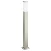 vidaXL Pullertlampe 80 cm rustfritt st&aring;l IP44