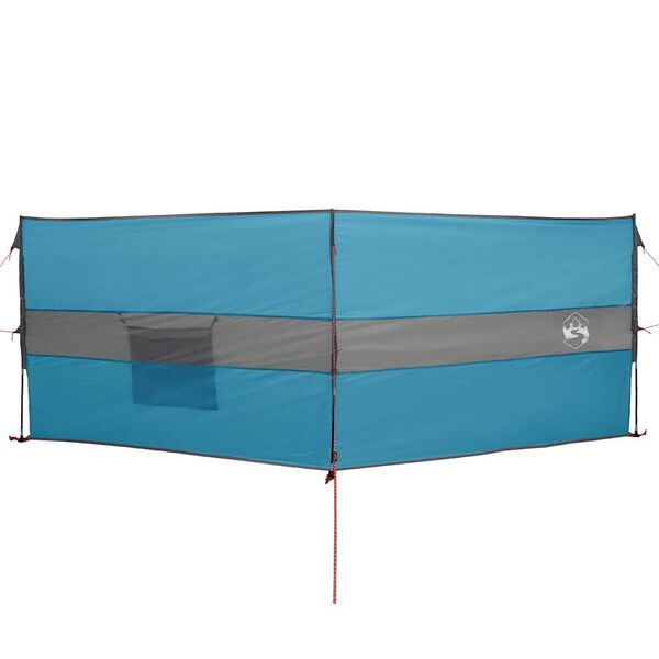 vidaXL Vindskjerm for camping bl&aring; 344x120 cm vanntett
