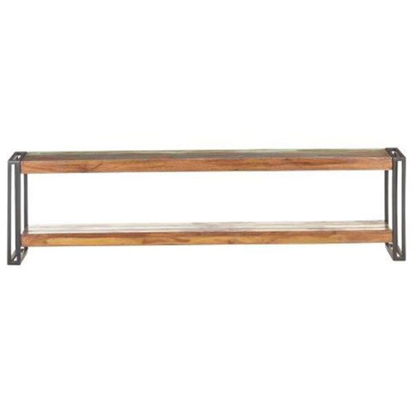 vidaXL TV-benk 150x30x40 cm gjenvunnet heltre