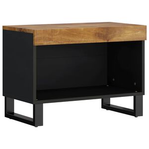 vidaXL TV-benk 60x33x43,5 cm heltre mango