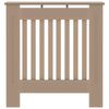 vidaXL Radiator Deksel Brun 78 x 19 x 81,5cm Konstruert tre