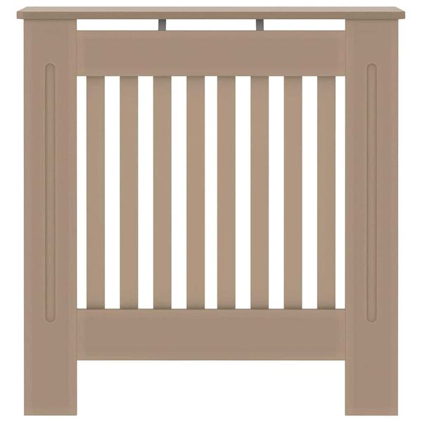 vidaXL Radiator Deksel Brun 78 x 19 x 81,5cm Konstruert tre