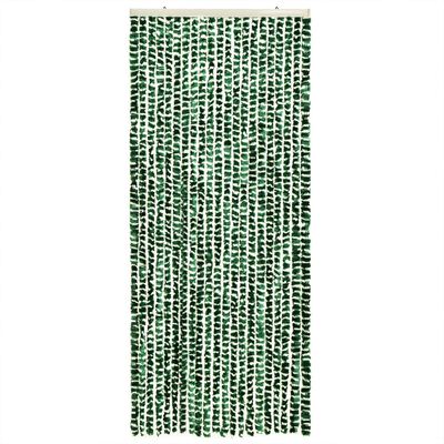 vidaXL Fluegardin grønn og hvit 100x200 cm chenille