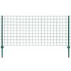 vidaXL Euro gjerde st&aring;l 20x1,5 m gr&oslash;nn