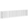 vidaXL Gabion h&oslash;ybed galvanisert jern 470x50x100 cm