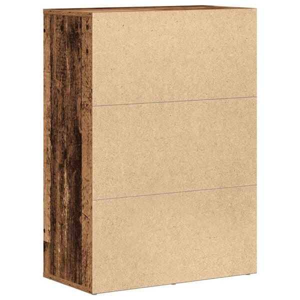 vidaXL Serviesskap Gammelt tre 60 x 31 x 84 cm Konstruert tre