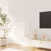 vidaXL Veggskap hvit 30x30x40 cm heltre furu