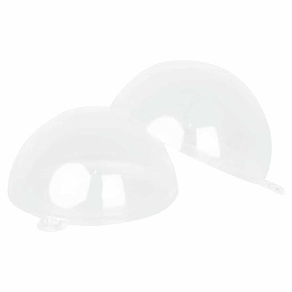 vidaXL Julekule Sett 25 pcs Gjennomsiktig Ø 10 cm