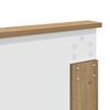 vidaXL Sengestamme med skuff Artisan Eik 180 x 200 cm Konstruert tre