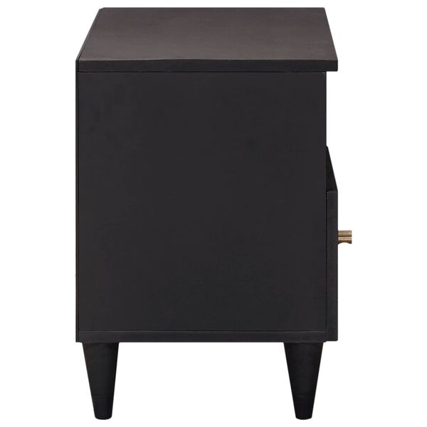 vidaXL Oppbevaringsskap Flerfarget 80 x 33,5 x 46 cm Massiv mango tre