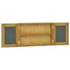 vidaXL Speilskap 60x10x40 cm heltre teak