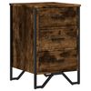 vidaXL Nattbord r&oslash;kt eik 40x41x60 cm konstruert tre