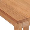 vidaXL Barkrakker 2 stk heltre teak