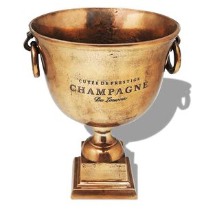 vidaXL Pokalformet Champagnekj&oslash;ler kobberbrun