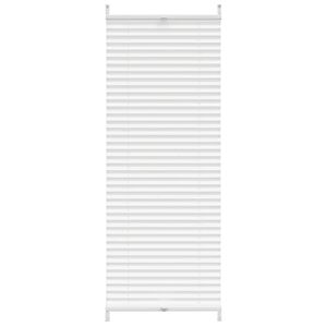 vidaXL Plissegardiner 40x100cm Hvit