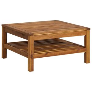 vidaXL Salongbord 65x65x32 cm heltre akasie