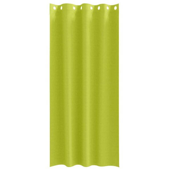 vidaXL M&oslash;rkleggende Gardiner med Ringer 2 pcs gr&oslash;nn 225 x 140 cm