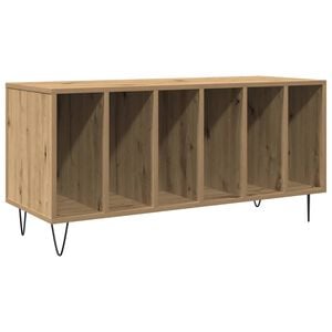 vidaXL Plateskap artisan eik 100 x 38 x 48 cm Konstruert tre