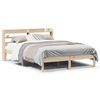 vidaXL Sengeramme uten madrass 160x200 cm heltre furu