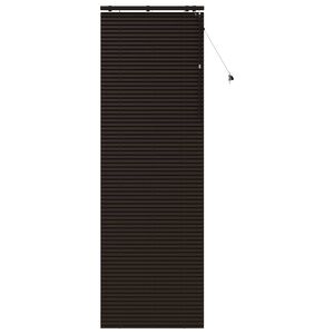 vidaXL Venetiansk persienne M&oslash;rk brun 75 x 250 cm 35 mm