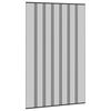 vidaXL Insektd&oslash;rskjerm med nettl&aelig;rred Svart 160 x 240 cm Polyester