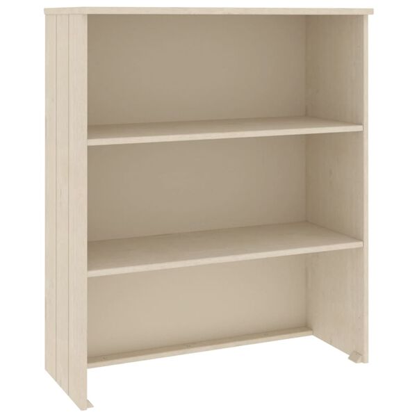 vidaXL Skjenketopp HAMAR honningbrun 85x35x100 cm heltre furu