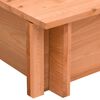 vidaXL Sandkasse med tak gran 112x112x112 cm