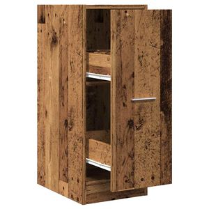 vidaXL Apotekskap gammelt tre 30x41x77,5 cm konstruert tre