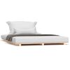 vidaXL Sengeramme 140x190 cm heltre furu