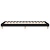 vidaXL Sengeramme svart 75x190 cm konstruert tre