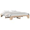 vidaXL Sengestamme Naturlig 200 x 200 cm Massiv furu