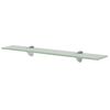vidaXL Flytende hylle glass 60x10 cm 8 mm