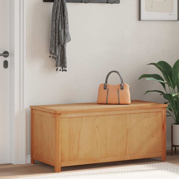 vidaXL Lagringsboks Ensfarget