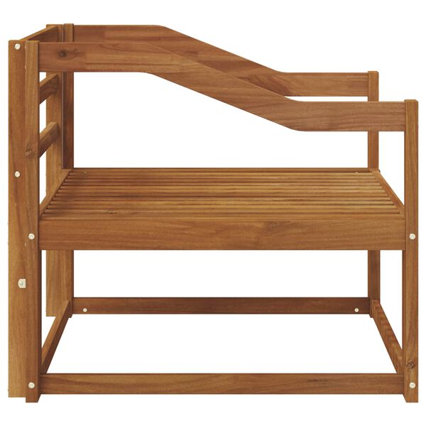 vidaXL Ute Midt Sofa Solid akasietre Naturlig