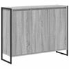 vidaXL Sideskap Gr&aring; Sonoma 96,5 x 30 x 75 cm Konstruert tre