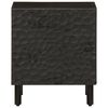 vidaXL Nattbord 2 stk svart 40x33x46 cm heltre mango