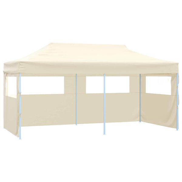 vidaXL Partytelt Krem 291 x 580 x 315 cm Oxford Stoff