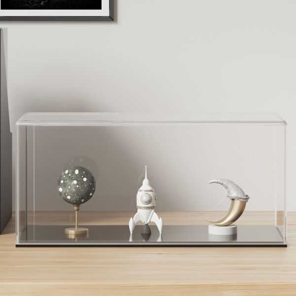 vidaXL Visningsboks gjennomsiktig 30x15x14 cm akryl