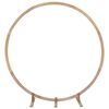 vidaXL Bryllupsbue Lys Brun 224 x 80 x 220 cm Massiv furu