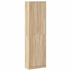 vidaXL Garderobeskap Sonoma eik 55 x 25 x 189 cm Konstruert tre