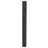 vidaXL Kontrollmatte for ugress svart 1x10 m PP