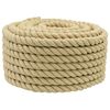 vidaXL B&aring;tsnor 18 mm 25 m Naturlig