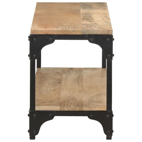 vidaXL Salongbord 90x30x40 cm heltre mango