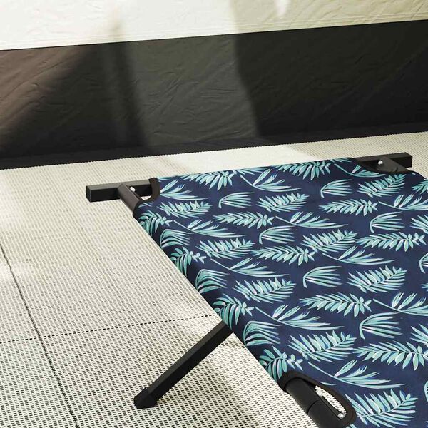 vidaXL Sammenleggbar camping seng Blad 2 pcs Skog 210 x 80 x 46 cm