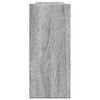 vidaXL Hylle til skrivebord grå sonoma 34,5x15,5x35,5cm konstruert tre