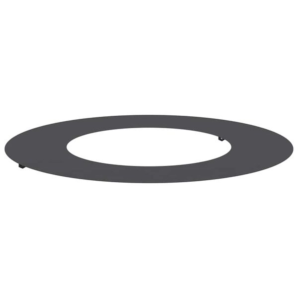 vidaXL passende for Flat Tre Ring Svart &Oslash;40 / 70 cm St&aring;l