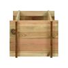 vidaXL Plantekasse impregnert furu 80 cm