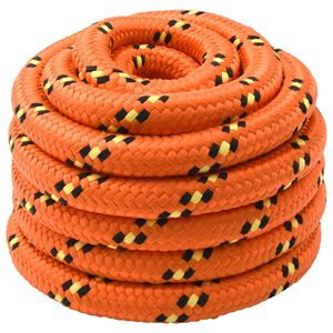 vidaXL B&aring;tsnor 10 m 3 Oransje PP